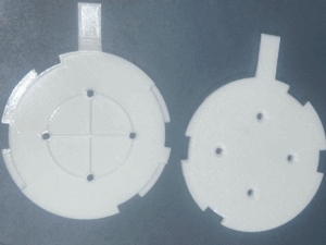Fits Unifi WiFi AP U6+ replacement ceiling mount disc - Fits Ubiquiti