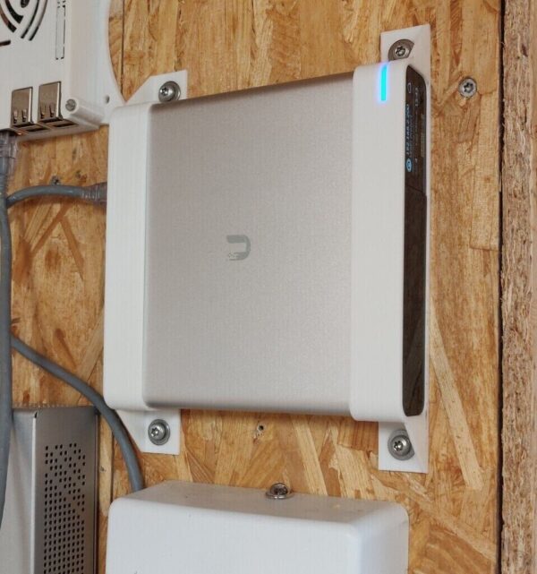 Unifi Cloud Key Gen2 Plus Secure Wall / Ceiling / Desk Mount Holder Bracket - Image 2